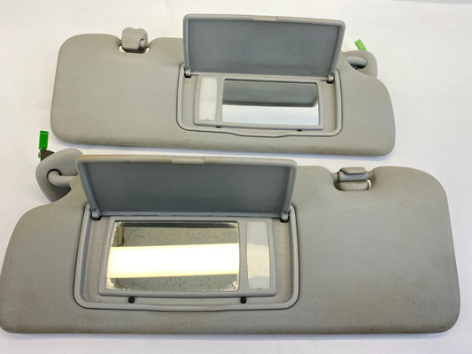 2007-2011 HONDA CR-V SUNVISOR LEFT AND RIGHT INTERIOR SUN VISOR PAIR SET OEM