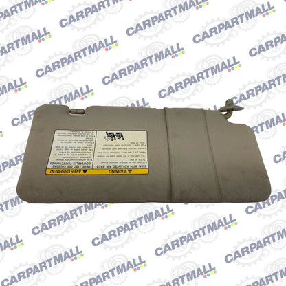 2007-2012 NISSAN VERSA ROOF LEFT DRIVER SIDE SUNVISOR SUN VISOR SHADE OEM