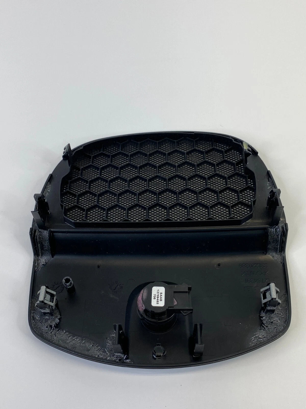 2007-2011 SAAB 9-3 UPPER CENTER DASH PANEL SPEAKER GRILLE COVER TRIM 12764391