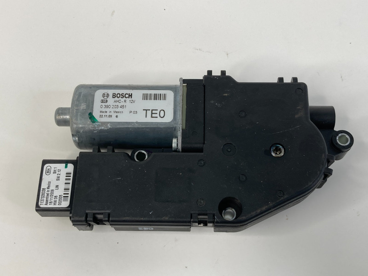 2010 2011 Honda Accord Crosstour Power Sunroof Sun Roof Motor 0390203451