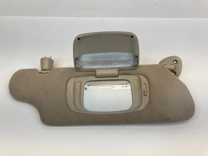 2001-2003 FORD TAURUS MERCURY SABLE RIGHT PASSENGER SUNVISOR SUN VISOR CLOTH TAN