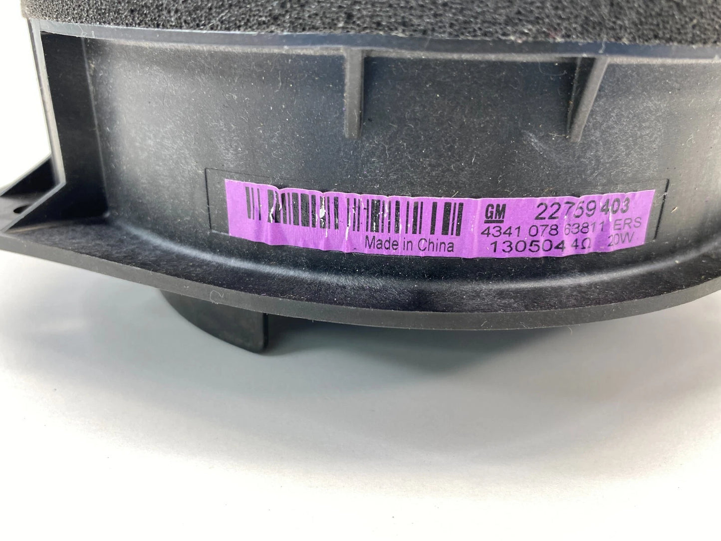 10-17 GMC TERRAIN CHEVROLET EQUINOX REAR RIGHT DOOR RADIO SPEAKER 22759403 OEM