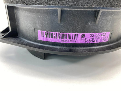 10-17 GMC TERRAIN CHEVROLET EQUINOX REAR RIGHT DOOR RADIO SPEAKER 22759403 OEM