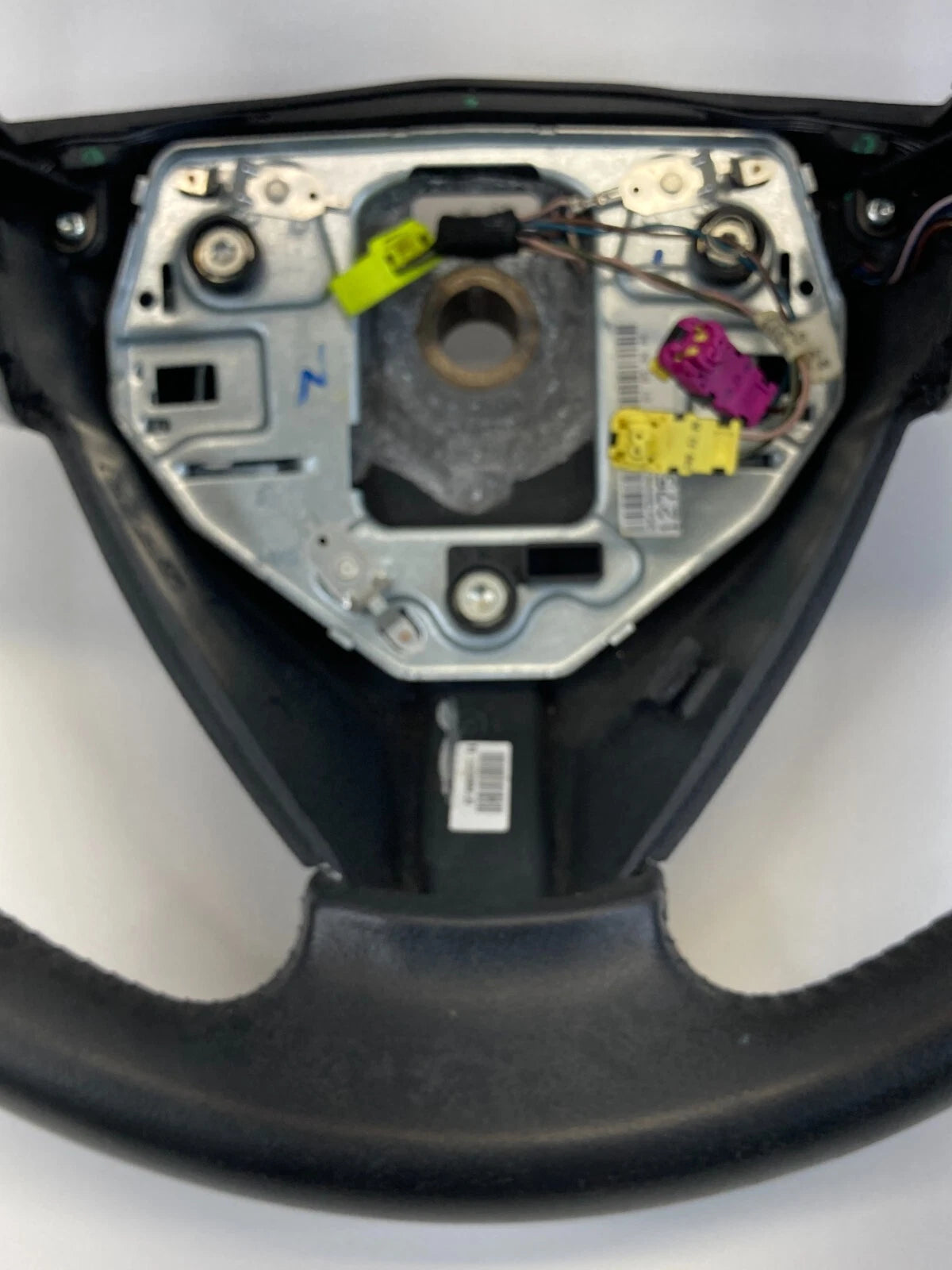 2005-2011 SAAB 9-3 STEERING WHEEL W/ SWITCHES BLACK LEATHER 12757703 OEM