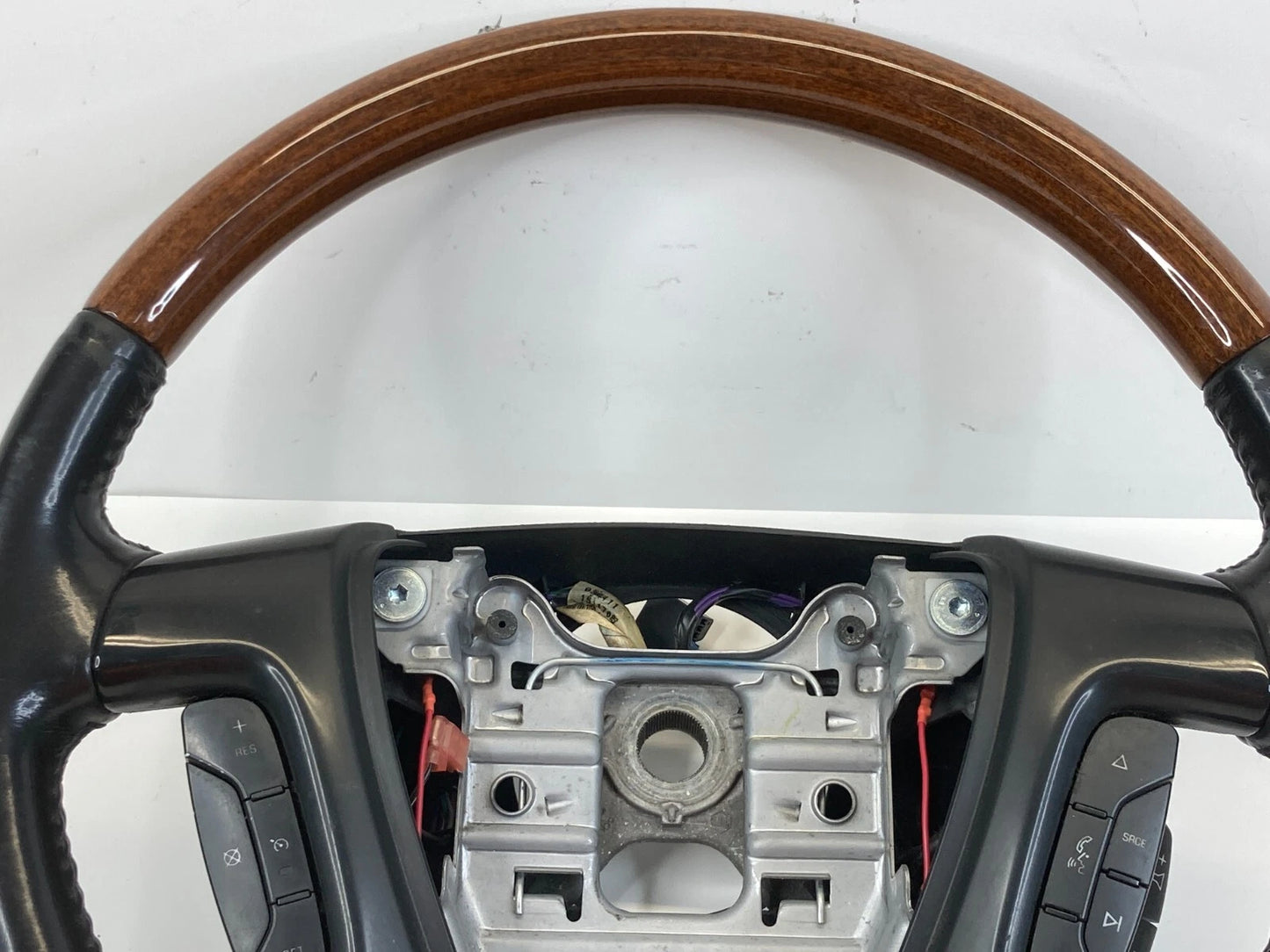 09-12 BUICK ENCLAVE ENCLAVE STEERING WHEEL W /WOODGRAIN ASSEMBLY 20760258 OEM