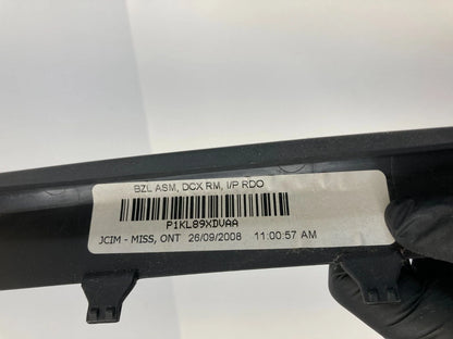 2009-2014 VOLKSWAGEN ROUTAN CENTER DASH PANEL RADIO COVER TRIM BEZEL 1KL89XDVAA