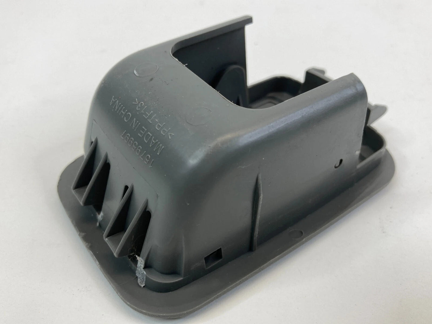 2013-2015 CHEVROLET MALIBU CHILD SEAT TOP TETHER ANCHOR COVER GRAY OEM 15795997