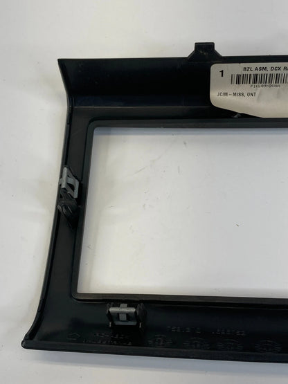 09-14 VOLKSWAGEN ROUTAN CENTER DASH PANEL RADIO COVER TRIM BEZEL 1KL89XDVAA OEM