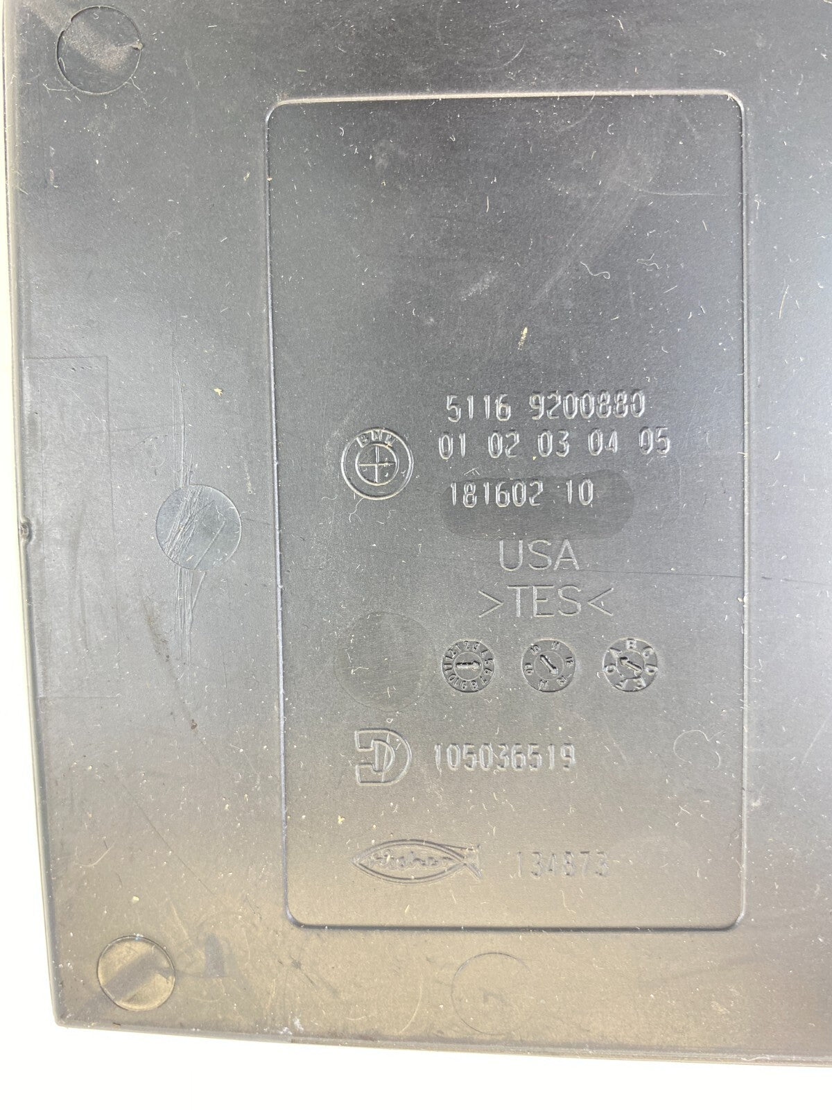 2011-2017 BMW X3 Center Console Rubber Insert Oddments Tray Set 51169200880 OEM