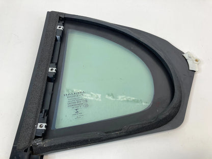 09-14 JAGUAR XF SEDAN REAR RIGHT RH SIDE QUARTER PANEL GLASS WINDOW UKS-00086-AA