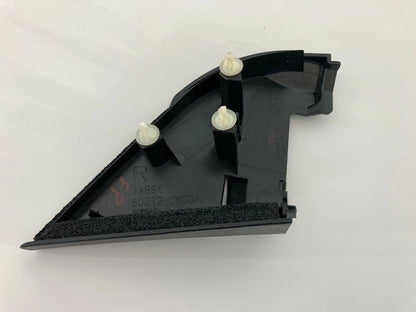 08-13 NISSAN ROGUE FRONT RIGHT INNER DOOR MIRROR COVER BEZEL TRIM 80292-JM00A