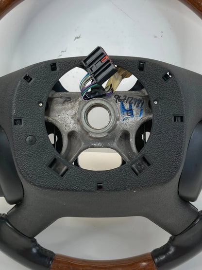 09-12 BUICK ENCLAVE ENCLAVE STEERING WHEEL W /WOODGRAIN ASSEMBLY 20760258 OEM