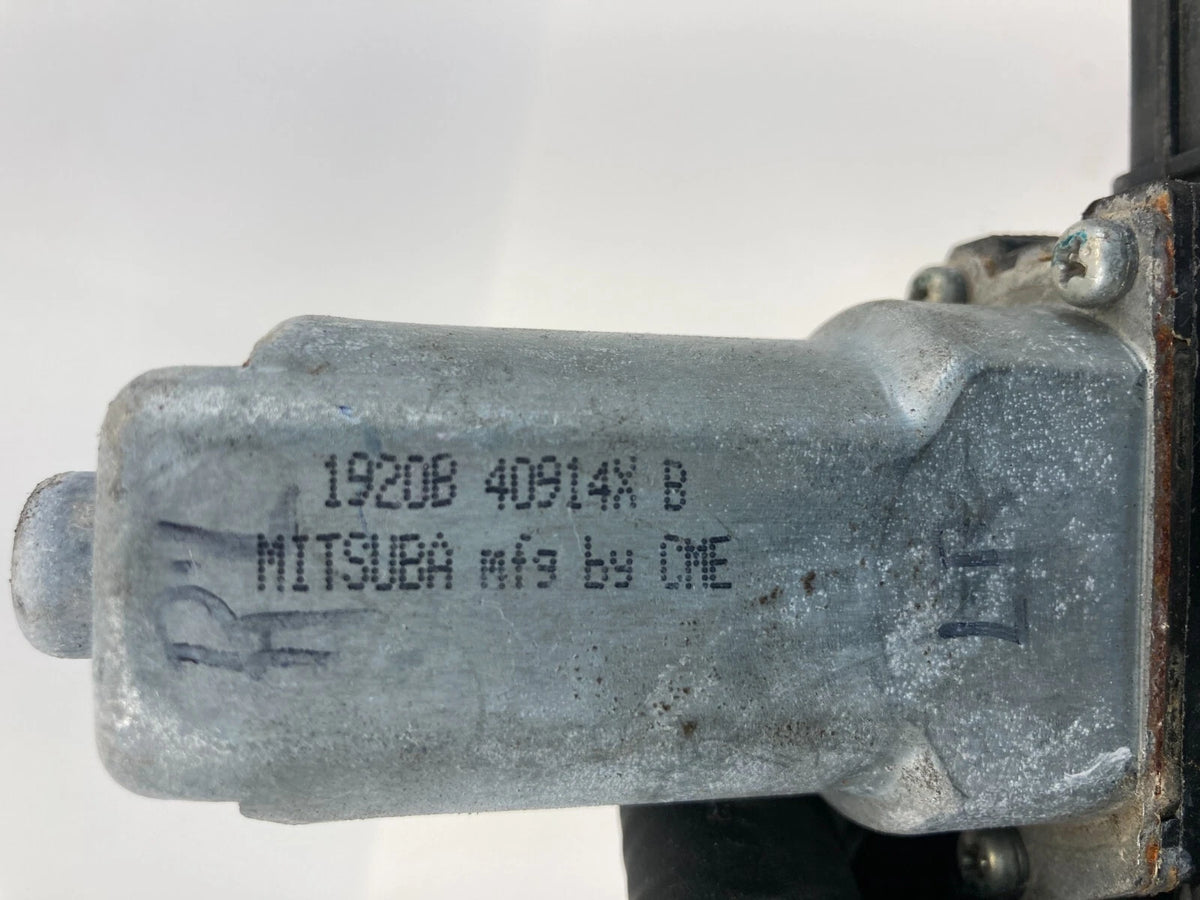 2004-2008 ACURA TL REAR LEFT DOOR POWER WINDOW REGULATOR W/ MOTOR 1920B-40914X