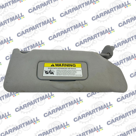 2004-2007 Honda Accord Right Passenger Sunvisor Sun Visor Shade Gray OEM