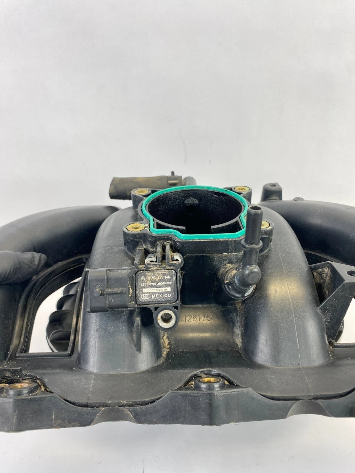 2008-2012 CHEVROLET MALIBU 2.4L L4 16V ENGINE INTAKE MANIFOLD W/ MAP SENSOR OEM