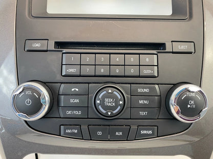 10-12 FORD FUSION CENTER DASH CD RADIO CONTROL A/C PANEL TRIM BEZEL 9E5T18A802AE