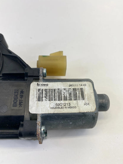 09-12 CHEVROLET TRAVERSE FRONT RIGHT PASSENGER DOOR WINDOW MOTOR 25901213 OEM