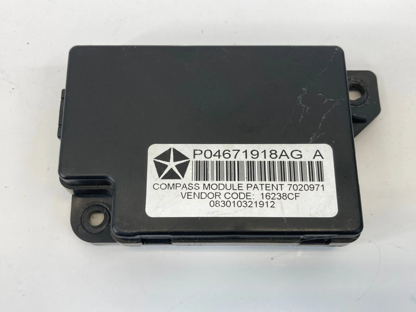 09-14 VOLKSWAGEN ROUTAN 3.8L COMPASS & TEMPERATURE CONTROL MODULE P04671918AG