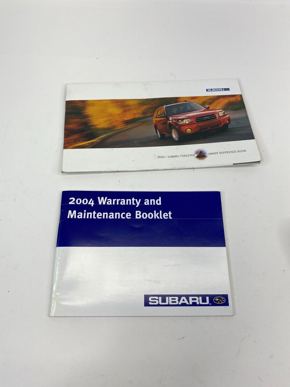 2004 04 Subaru Forester Owners Manual Guide Book Warranty Information W Case OEM