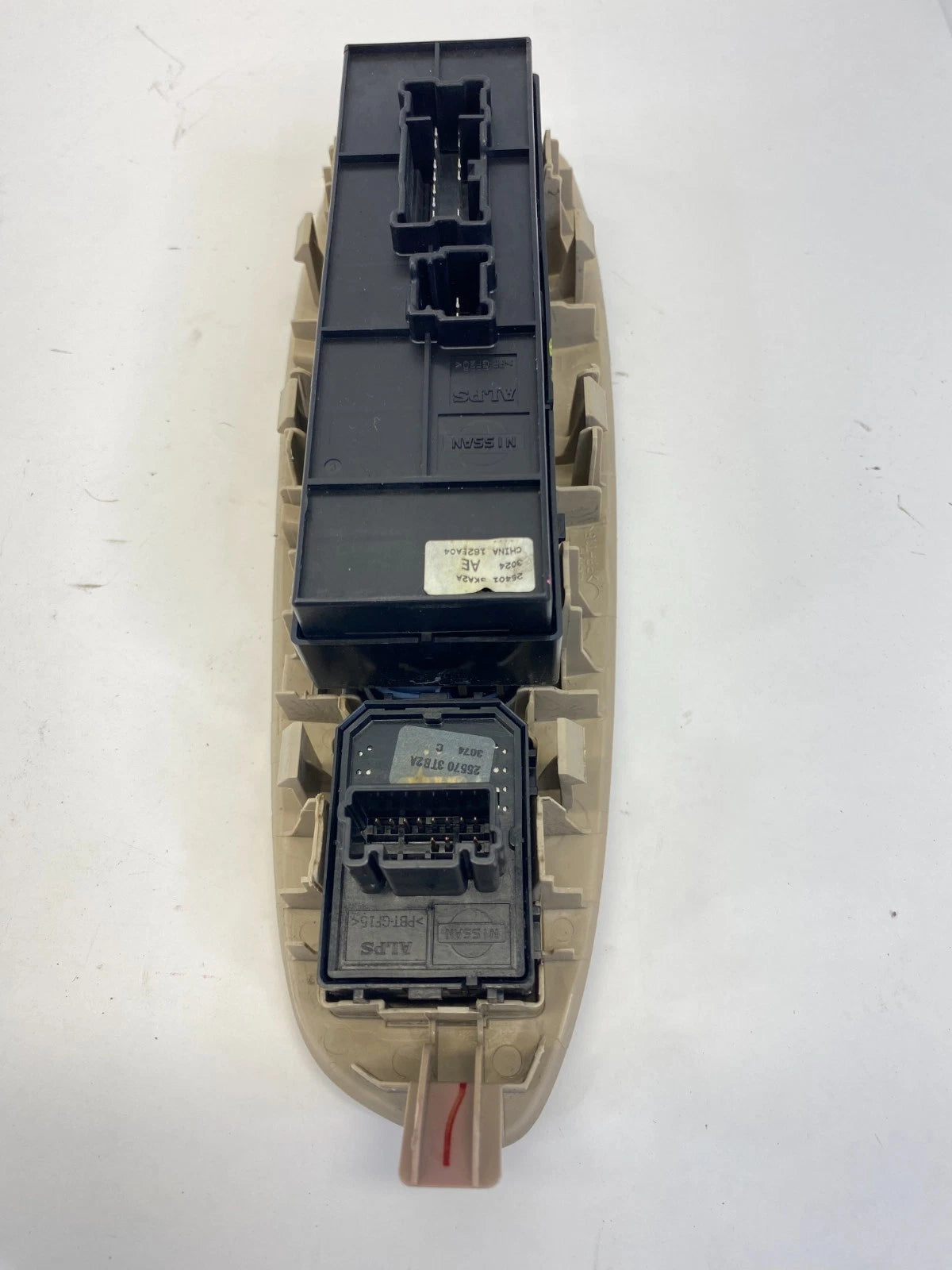 2013-2020 NISSAN PATHFINDER FRONT LEFT SIDE DOOR MASTER WINDOW SWITCH W/ BEZEL