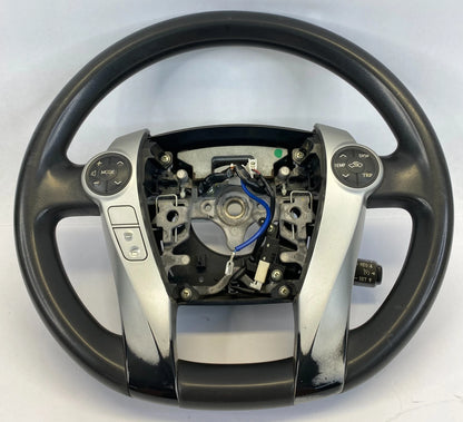 2012-2015 TOYOTA PRIUS TWO STEERING WHEEL W/AUDIO CRUISE CONTROL SWITCH OEM