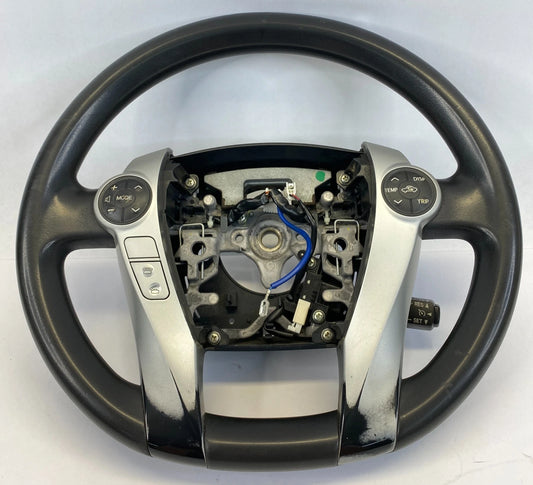 2012-2015 TOYOTA PRIUS TWO STEERING WHEEL W/AUDIO CRUISE CONTROL SWITCH OEM
