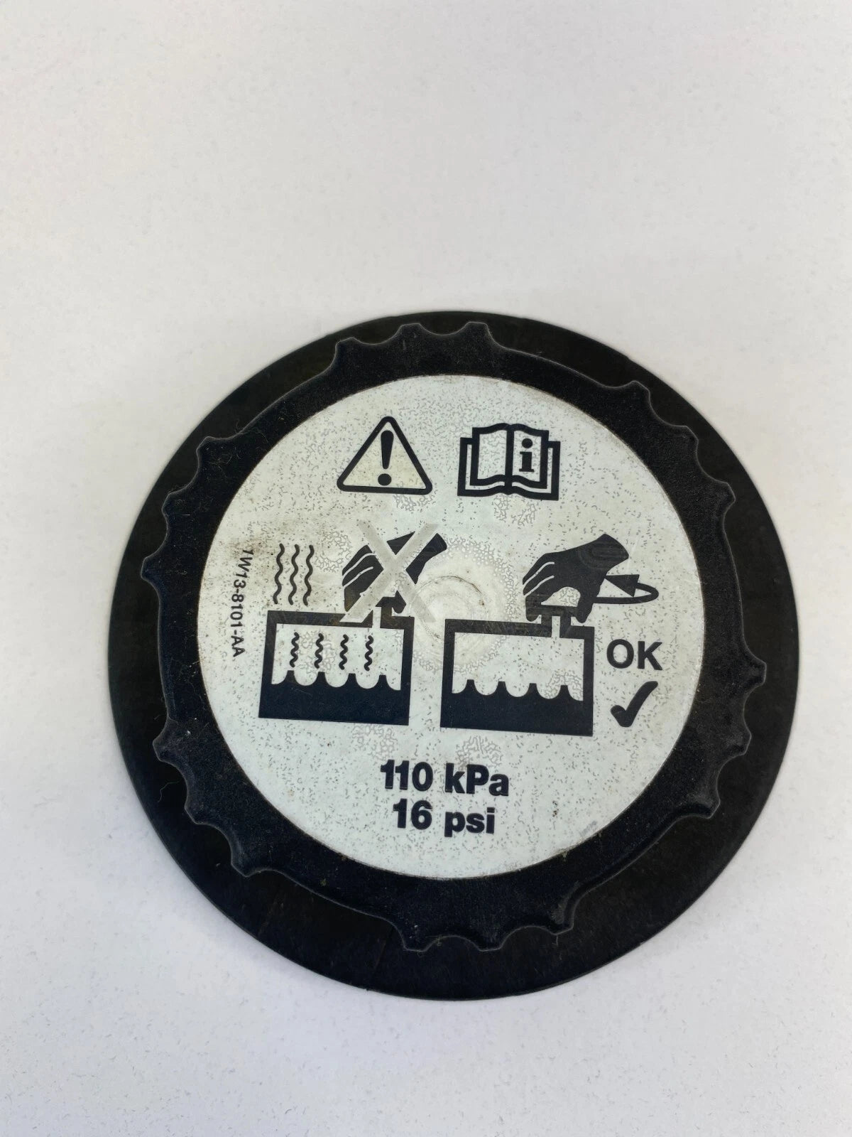 05-07 FORD FREESTYLE COOLANT RADIATOR OVERFLOW RESERVOIR CAP LID 1W13-8101-AA