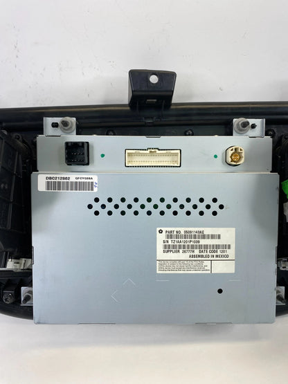 2013-2016 DODGE DART SPEEDOMETER INSTRUMENT CLUSTER BEZEL W/ DISPLAY SCREEN OEM