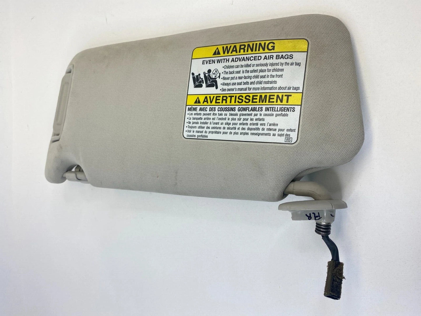 2010-2014 SUBARU OUTBACK LEGACY RIGHT PASSENGER SUNVISOR SUN VISOR SHADE OEM