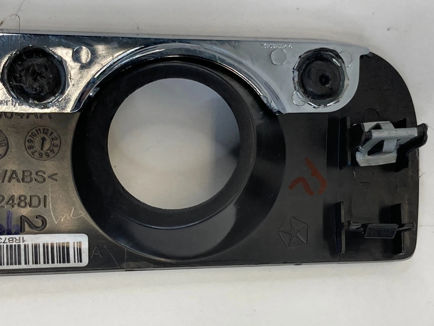 2011-2016 CHRYSLER TOWN & COUNTRY DASH IGNITION SWITCH BEZEL TRIM 1RB73AAAAB OEM