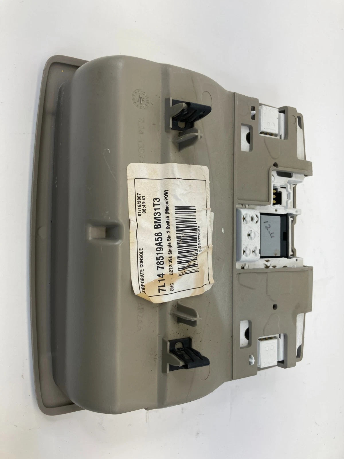 2007-2014 FORD EXPEDITION ROOF OVERHEAD CONSOLE DOME MAP LIGHT LAMP OEM