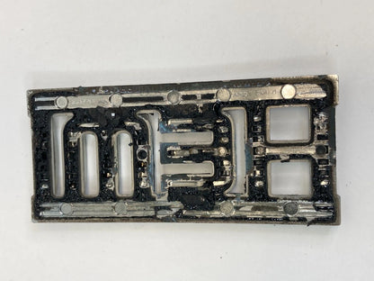 03-05 DODGE RAM 2500 5.7L HEMI MANGUM LEFT OR RIGHT EMBLEM NAMEPLATE 55077661AA