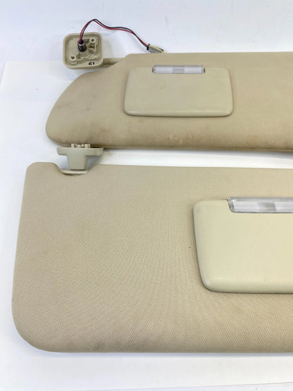 2013-2019 FORD FLEX LEFT & RIGHT SIDE SUNVISOR SHADE SET PAIR W /GARAGE OPENER