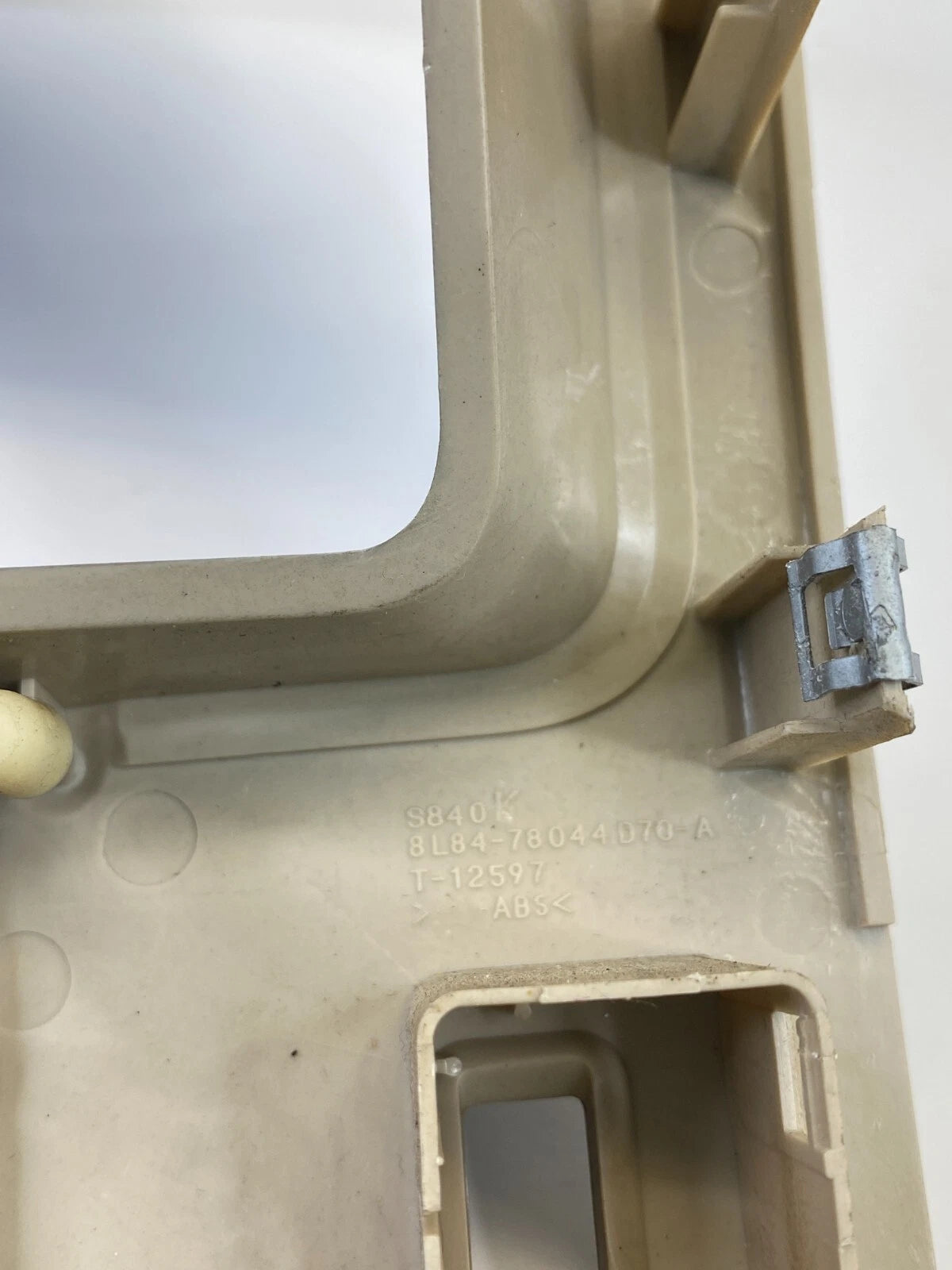 08-12 FORD ESCAPE INSTRUMENT CLUSTER BEZEL TRIM PANEL COVER 8L84-78044D70-A OEM