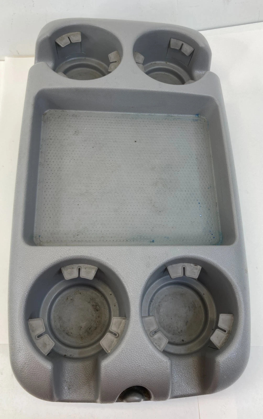 2006-2012 KIA SEDONA FRONT CENTER FOLDING CONSOLE CUP HOLDER TRAY TABLE OEM