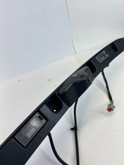 16-19 FORD EXPLORER INTERCEPTOR REAR TRUNK TAILGATE MOLDING BEZEL W/CAMERA OEM