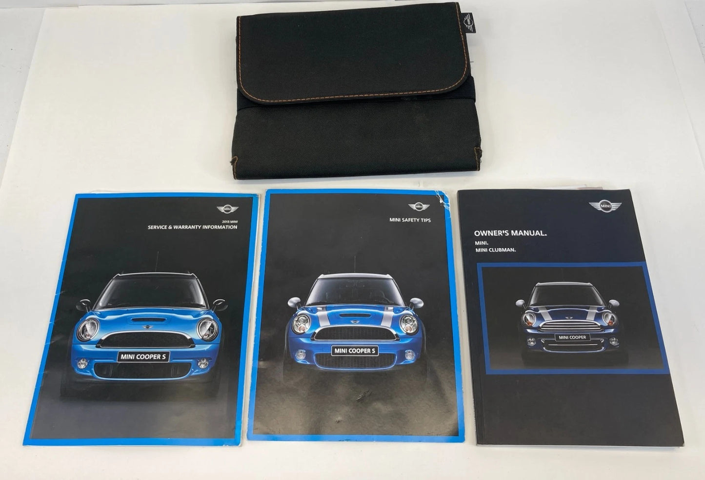 2013 13 MINI COOPER OWNER'S OWNERS MANUAL GUIDE WARRANTY INFORMATION W/ CASE OEM