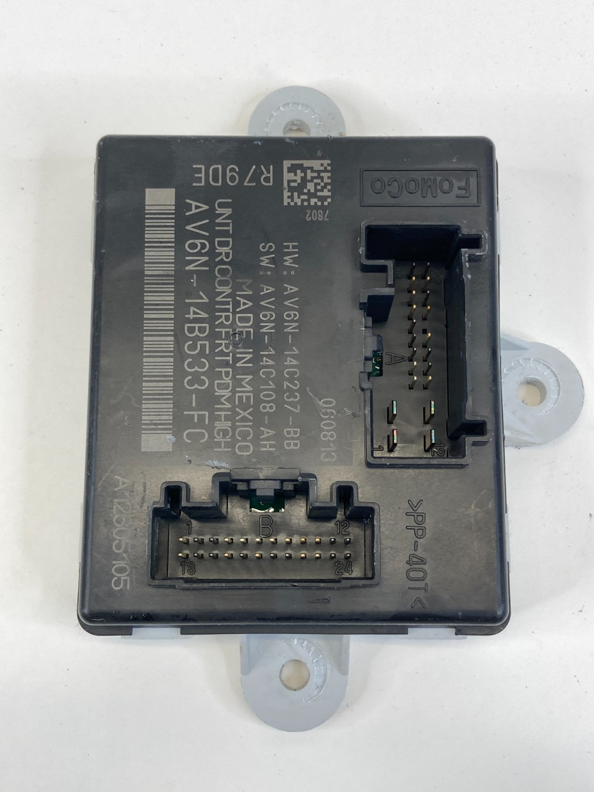 2013-2018 Ford C-MAX Energi Front Right Passenger Side Door Control Module OEM