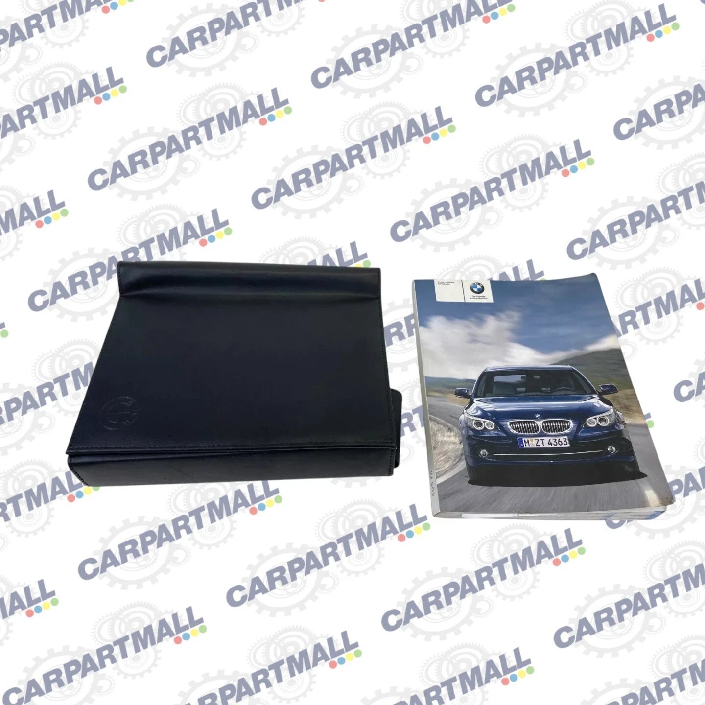 2008 08 BMW 550I OWNER'S OWNERS MANUAL GUIDE BOOK W/ CASE OEM