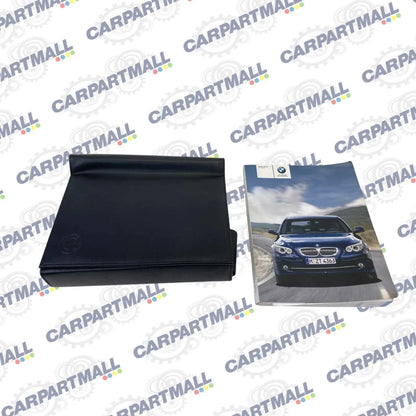 2008 08 BMW 550I OWNER'S OWNERS MANUAL GUIDE BOOK W/ CASE OEM