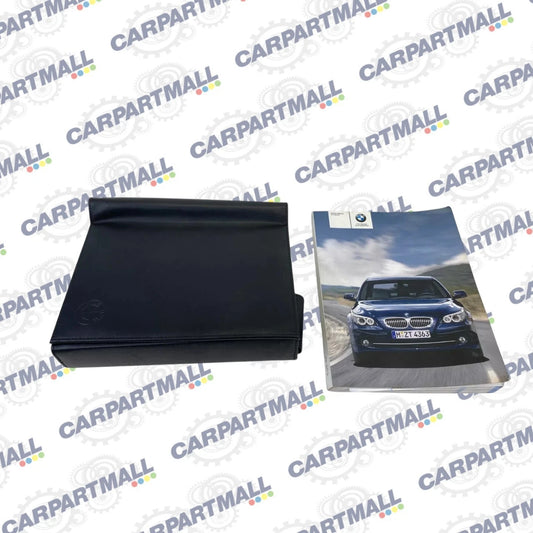 2008 08 BMW 550I OWNER'S OWNERS MANUAL GUIDE BOOK W/ CASE OEM