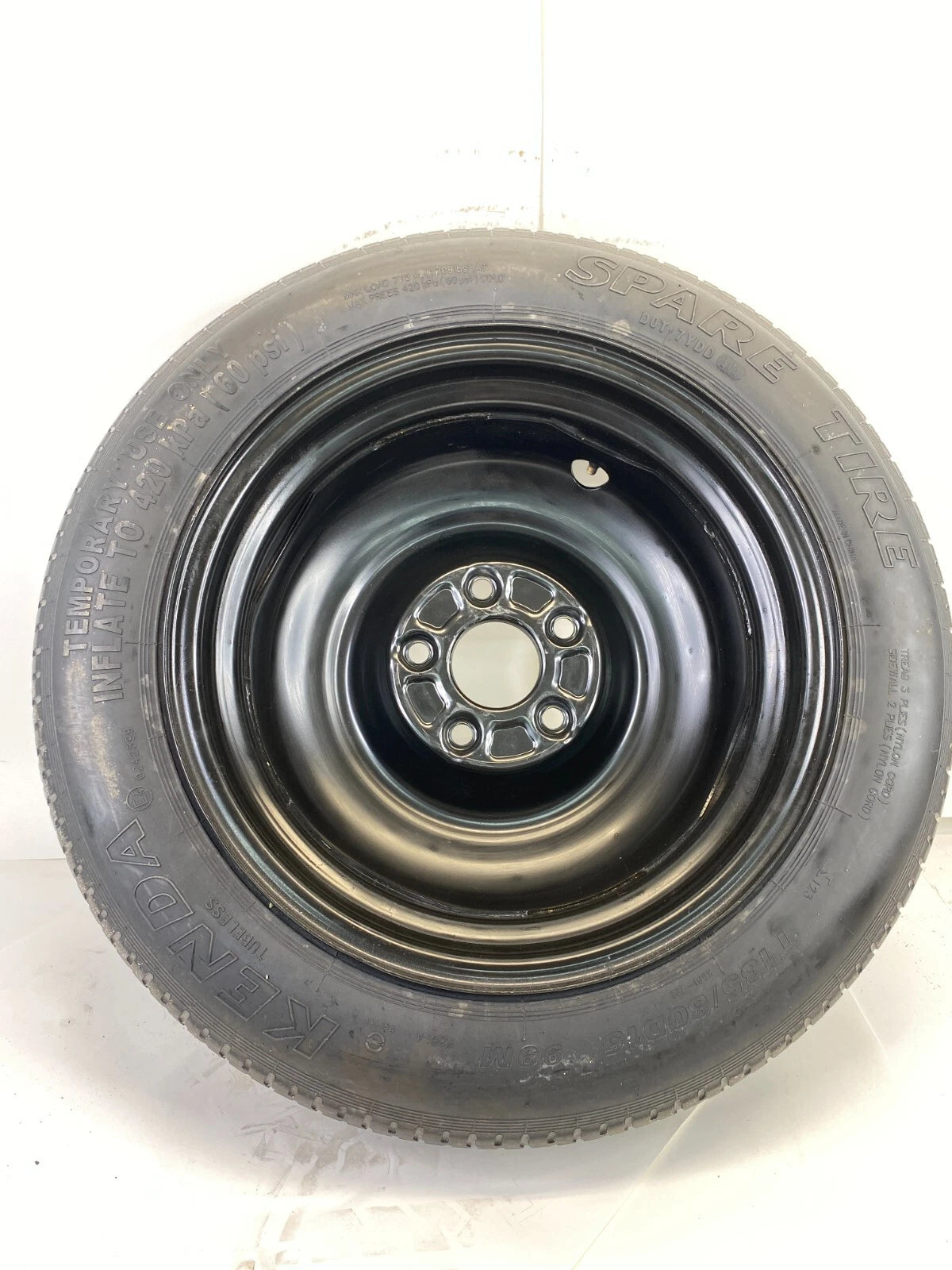 2013-2015 Acura ILX 2010-2015 Honda Civic Spare Tire Compat Donut T135/80D15 15"
