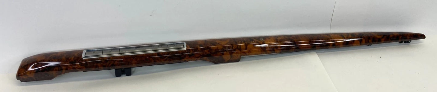 2009-2011 Jaguar XF Dash Instrument Panel Wood Trim w Switches 8X23-045K16-AB