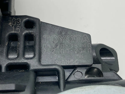 04-09 TOYOTA PRIUS 03-21 TUNDRA REAR LEFT SIDE DOOR WINDOW MOTOR 8572035140 OEM