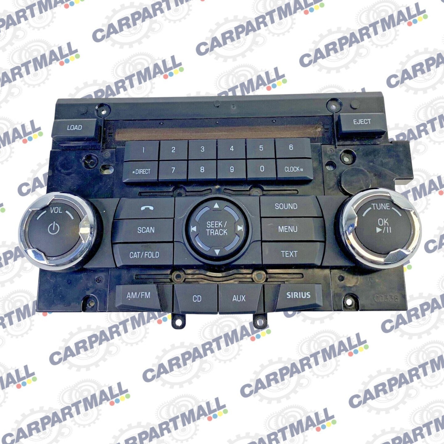 2010-2012 Ford Fusion Center Dash Radio CD Player Control Panel 9E5T-18A802-AE
