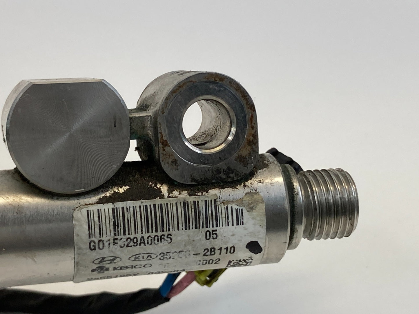 2012-2016 Kia Soul 12-17 Rio 1.6L L4 Fuel Injector Set W/ Rail 35350-2B110 OEM