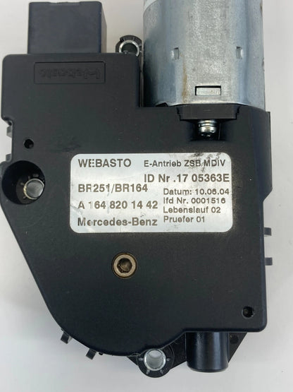 2006 2007 MERCEDES ML500 2003-2011 ML350 SUNROOF MOTOR ASSY 164-820-14-42