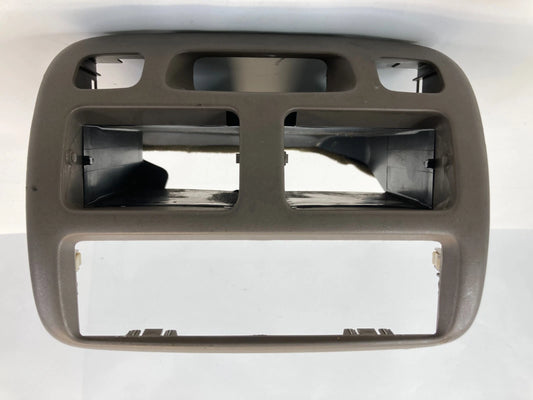 98-02 TOYOTA COROLLA CENTER DASH RADIO AIR VENT BEZEL TRIM COVER 55405-02060 OEM
