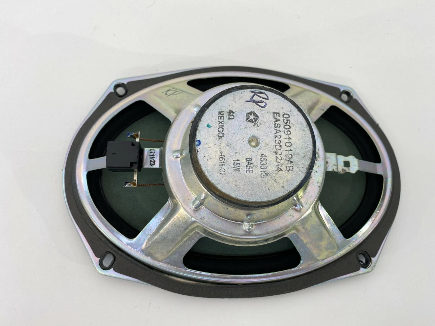 2007-2017 JEEP PATRIOT 07-20 COMPASS REAR RIGHT SIDE DOOR SPEAKER 5091019AB OEM