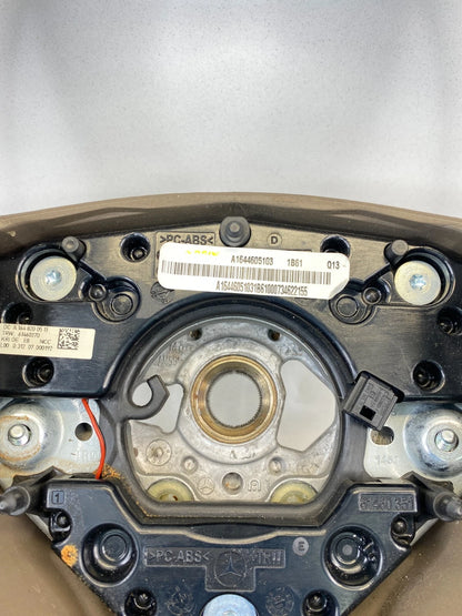 2006-2008 MERCEDES R350 2007-2010 GL450 STEERING WHEEL BEIGE A1644605103 OEM